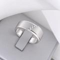 M116 - 7 mm. Natural Diamond Ring