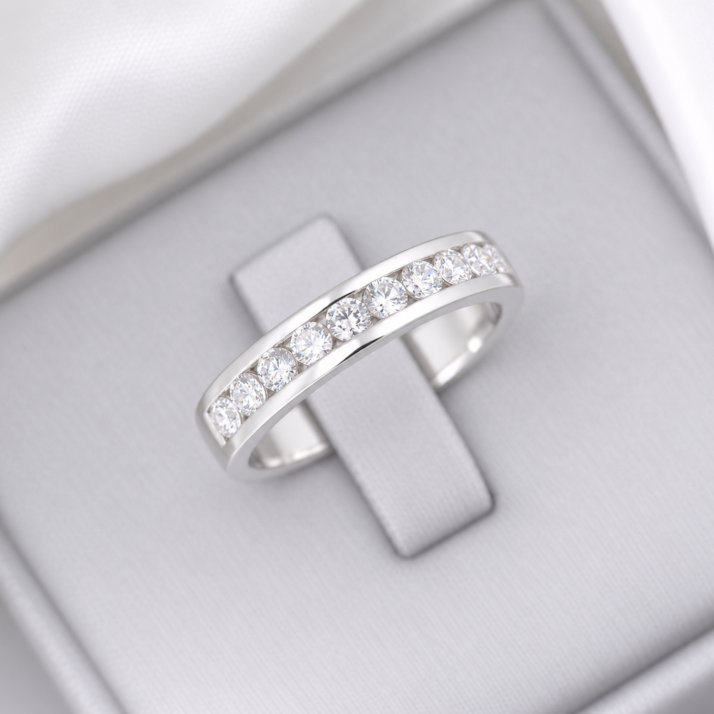 M128 - Natural Diamond Eternity Ring