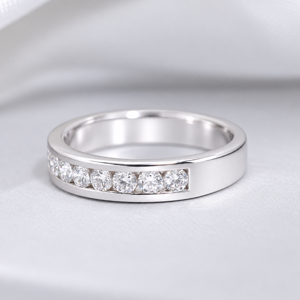 M128 - Natural Diamond Eternity Ring
