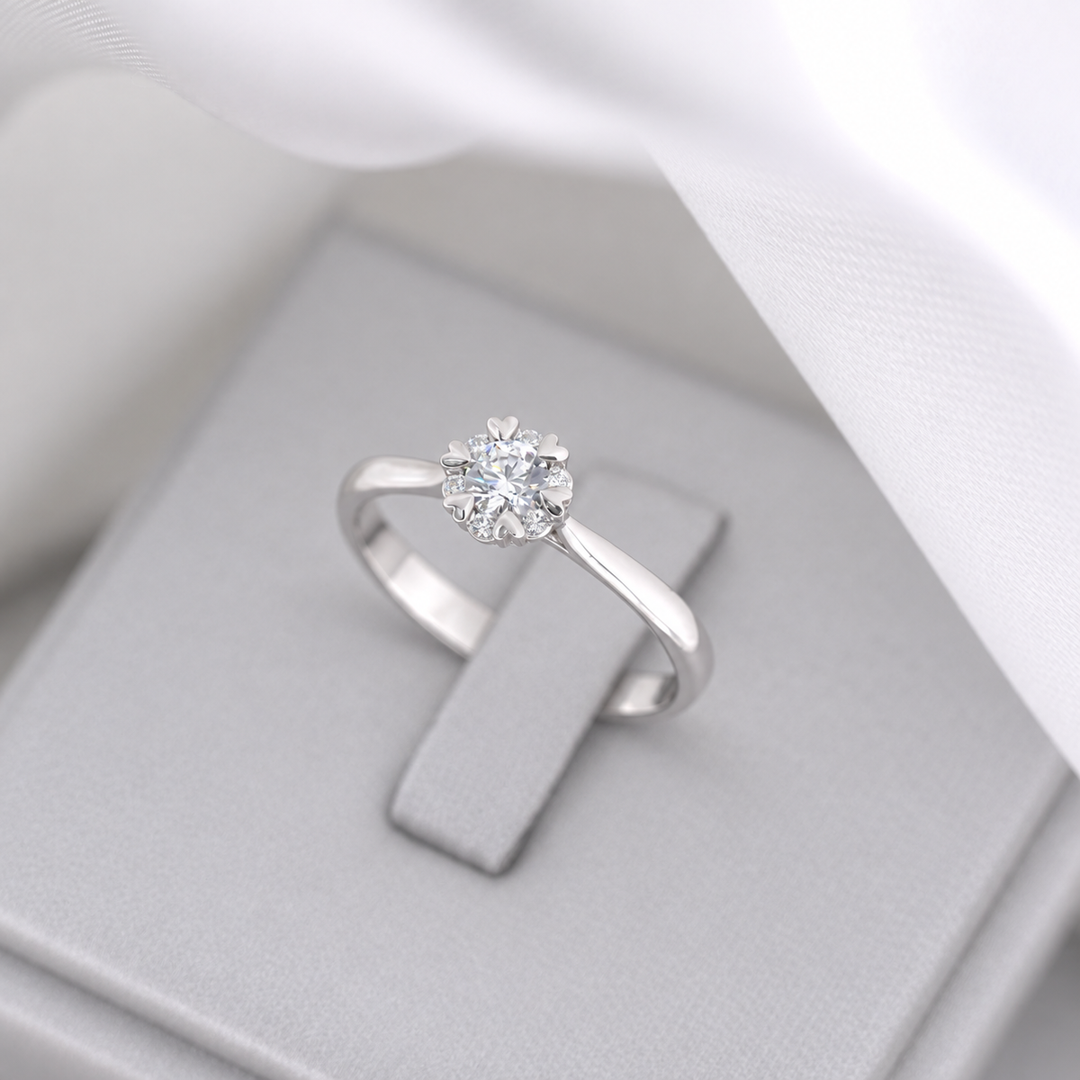 W121 - Best seller 0.18 CT GIA Natural Diamond