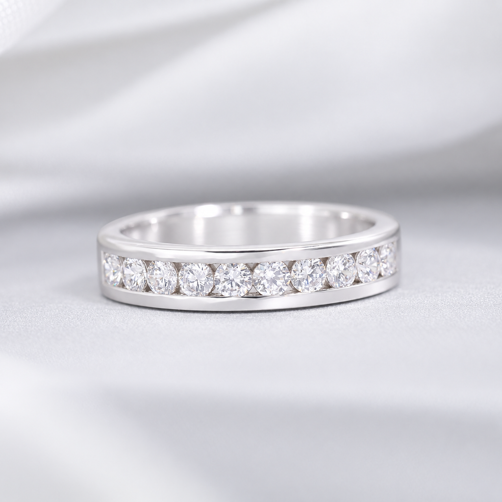 M128 - Natural Diamond Eternity Ring
