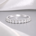 Half-Eternity Ring - Natural Diamond Ring