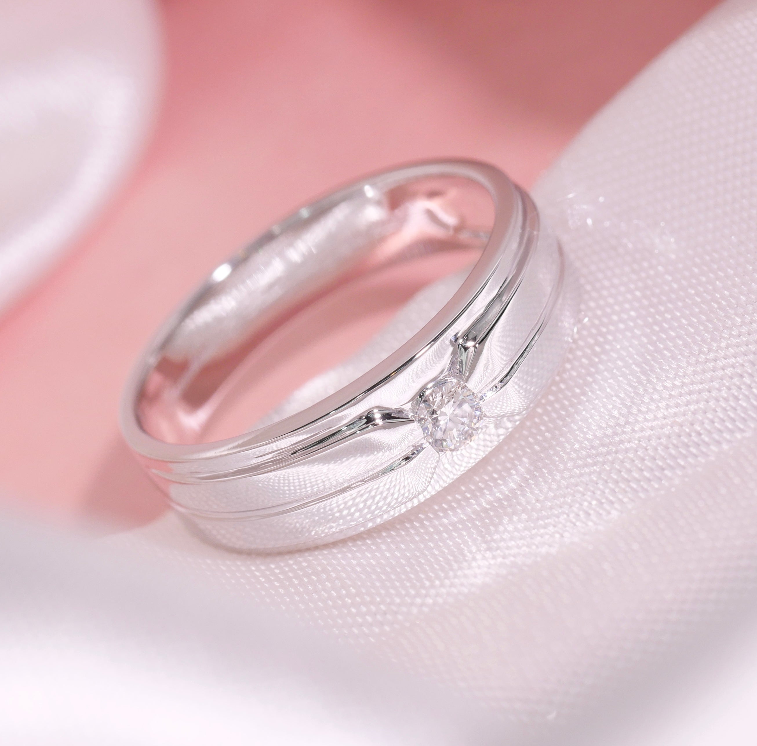 Man Diamond Ring Start 16,500 ++